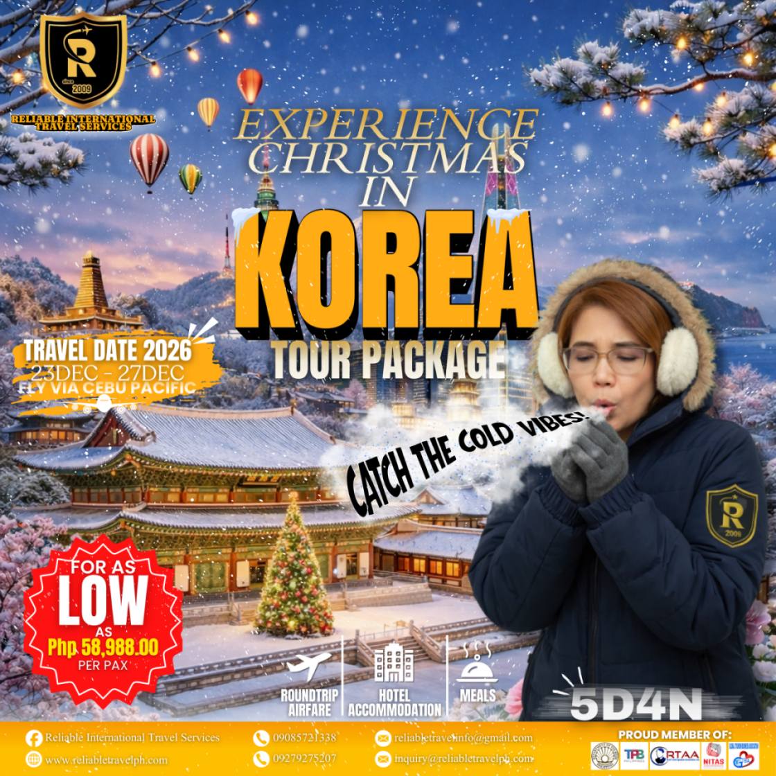 Christmas In Korea Tour Package - Experience Christmas In Korea
